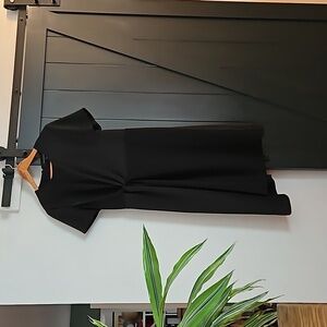 Black Banana Republic Asymmetric Dress